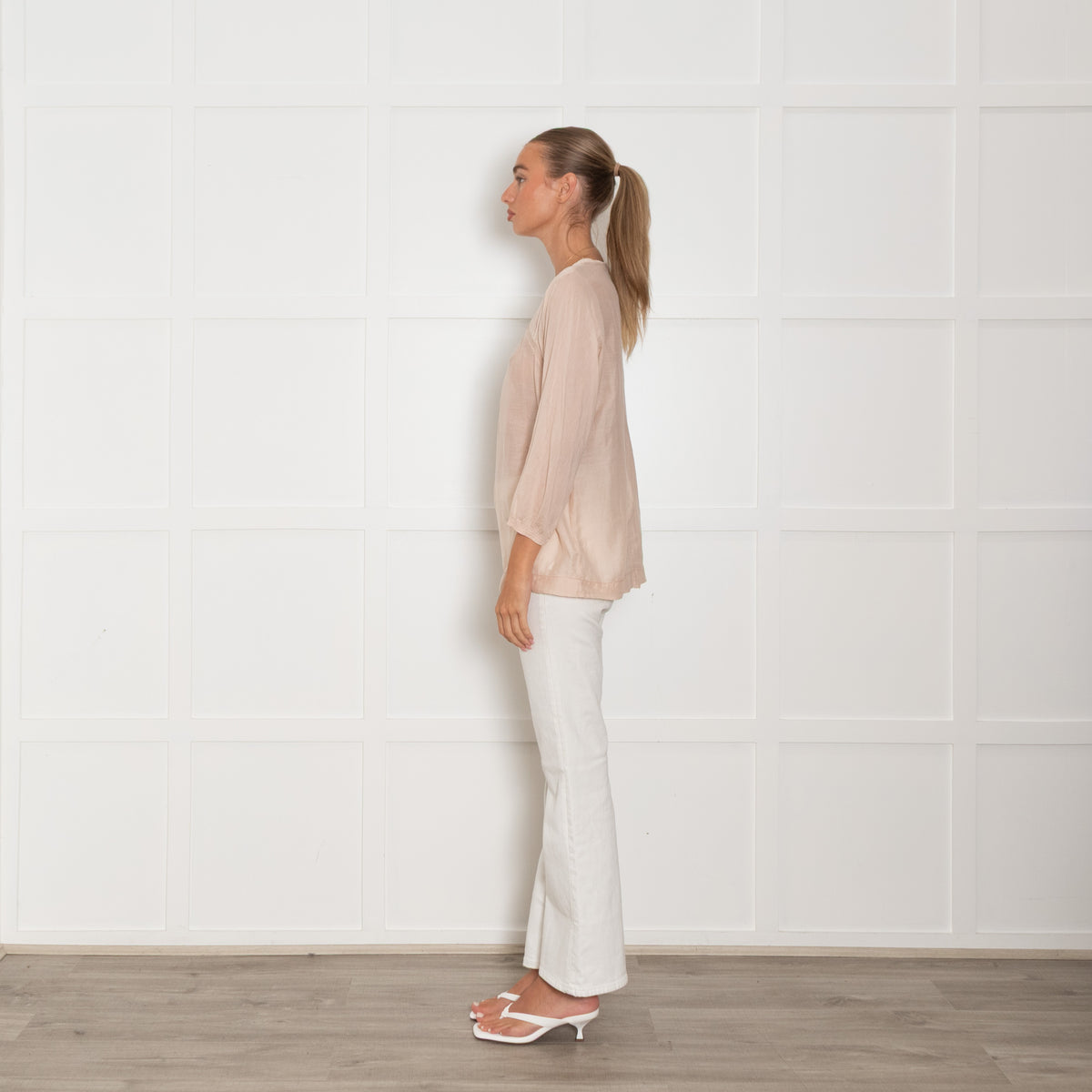 Day Birger Mikkelsen Peach Fine Cotton Top