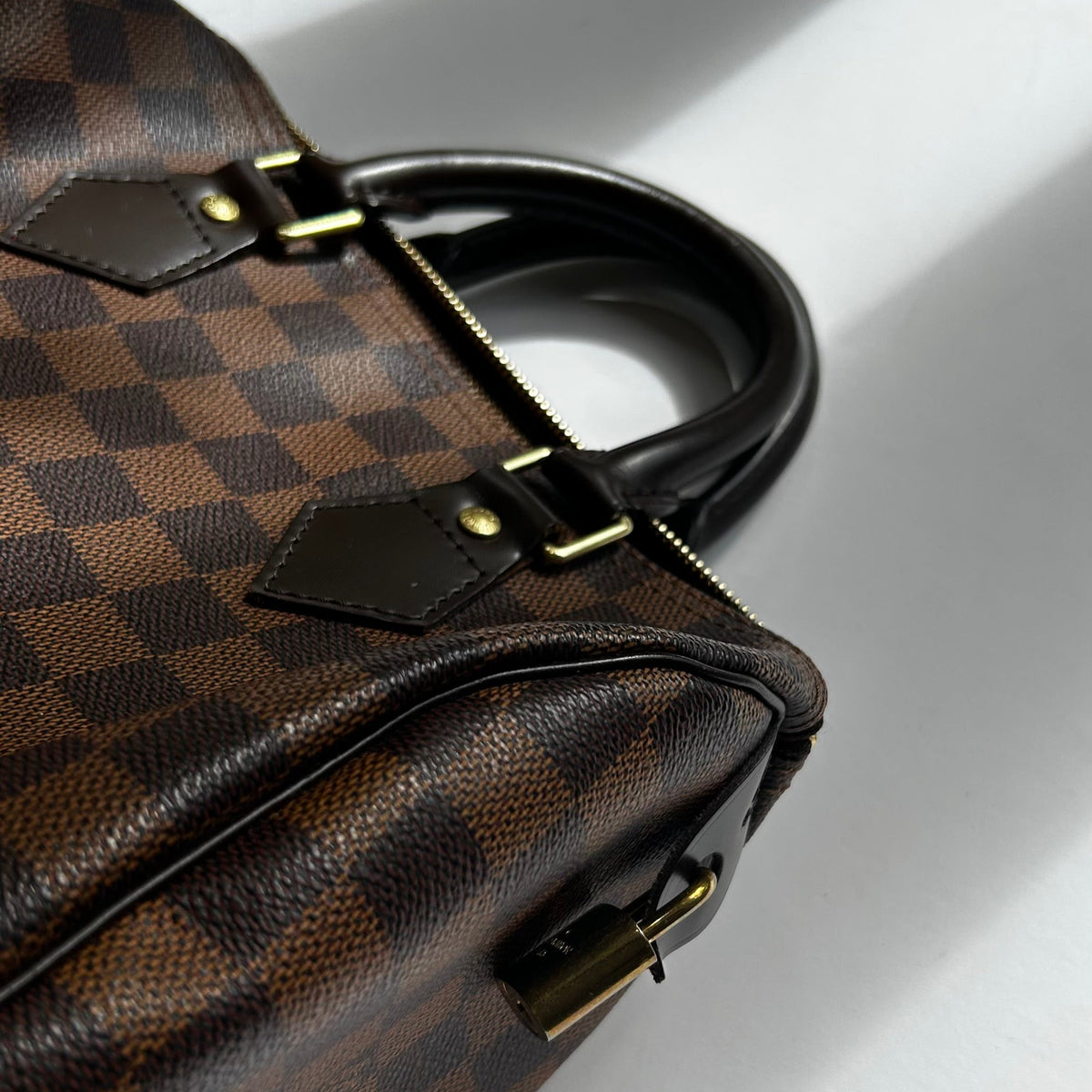 Louis Vuitton Brown Speedy 25 Bag