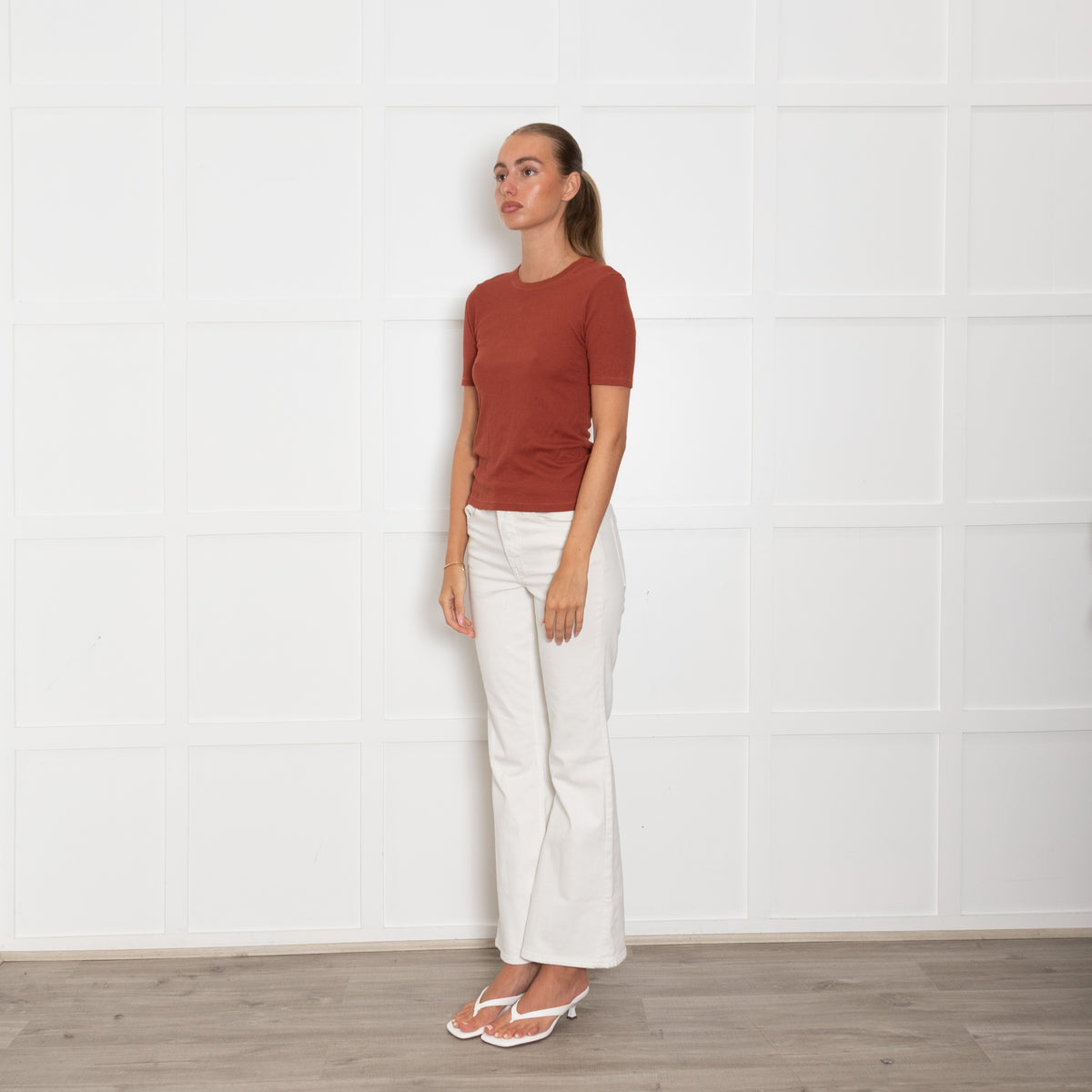 Rag & Bone Brown Short Sleeve T-Shirt