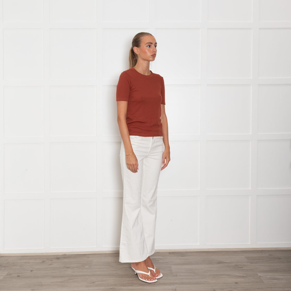 Rag & Bone Brown Short Sleeve T-Shirt