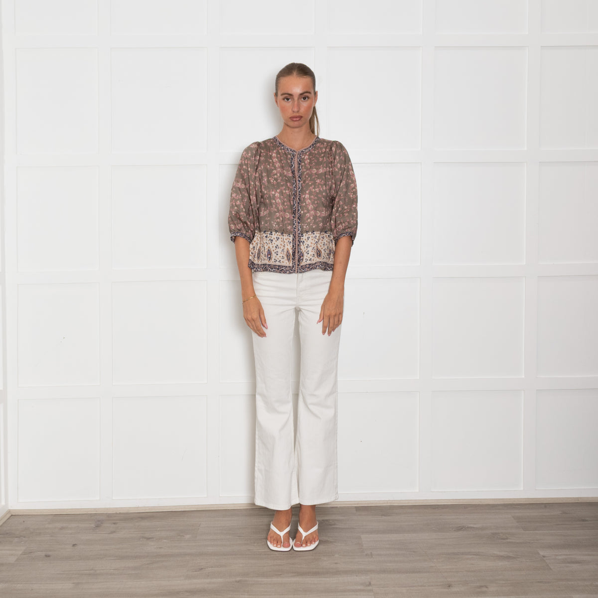 MABE Bani Multicolour  Patterned Jacket