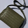 Bottega Veneta Sage Green Small Loop Messenger Bag