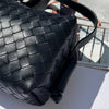 Bottega Veneta Navy Blue Small Loop Messenger Bag
