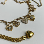 Heavenly London Gold A La Folie Diamond Heart Necklace