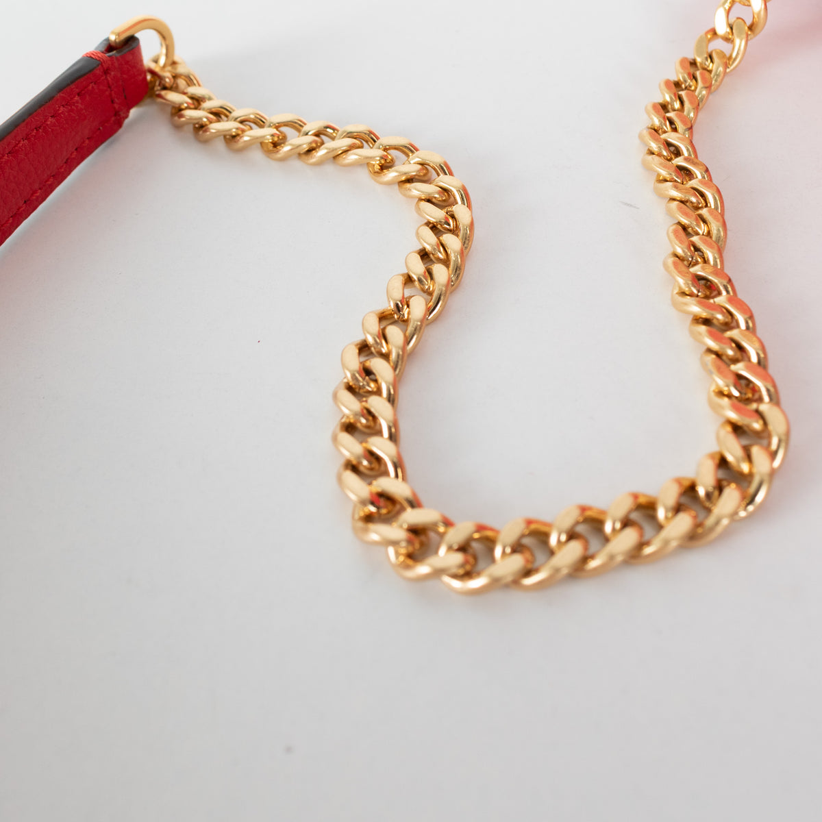 Tory Burch Red Leather Kira Crossbody Bag