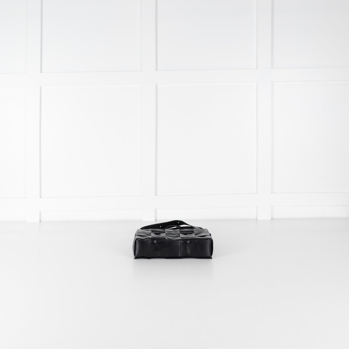 Bottega Veneta Black Leather Cassette Crossbody Bag