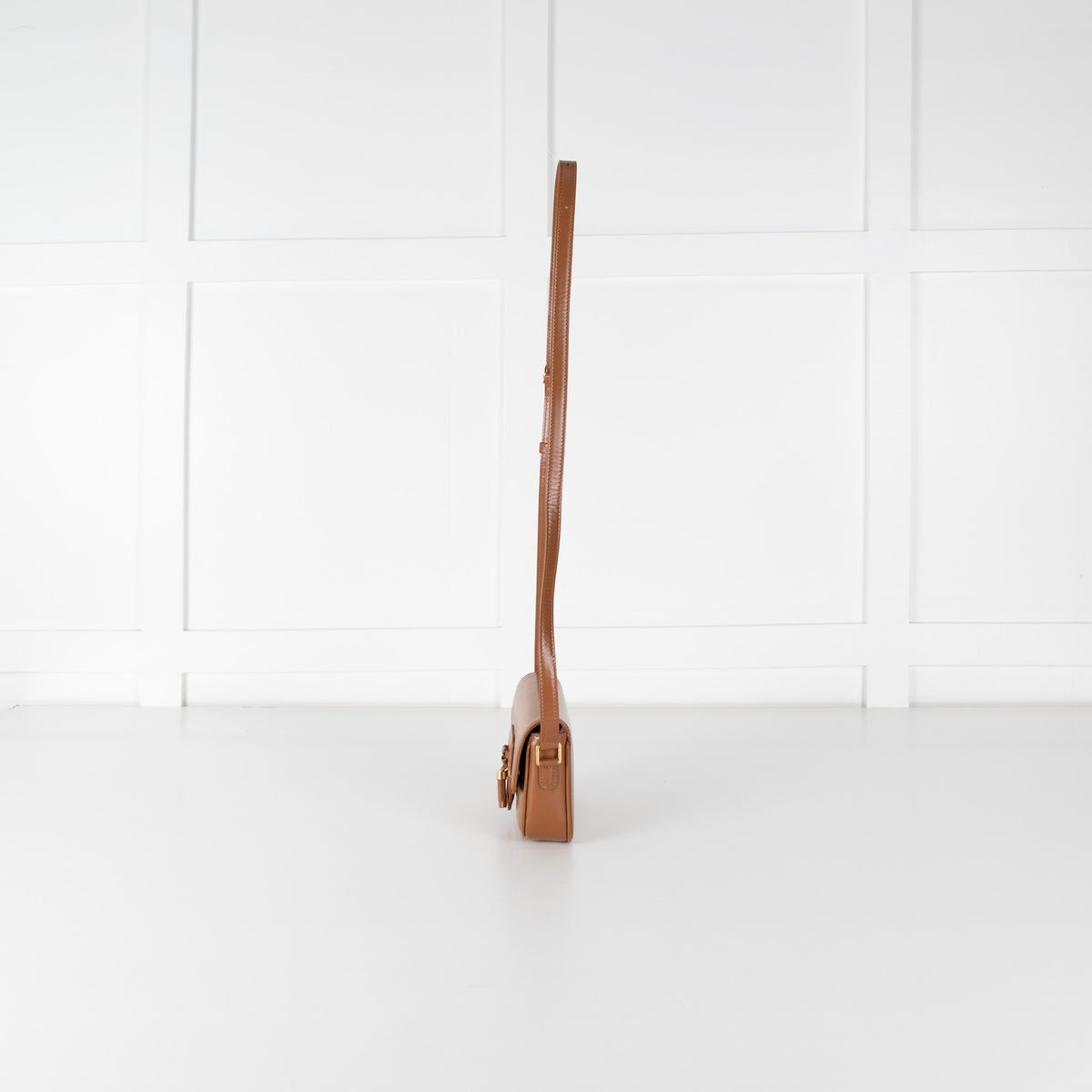 Celine Beige  Leather Mini Tassels Crossbody Bag