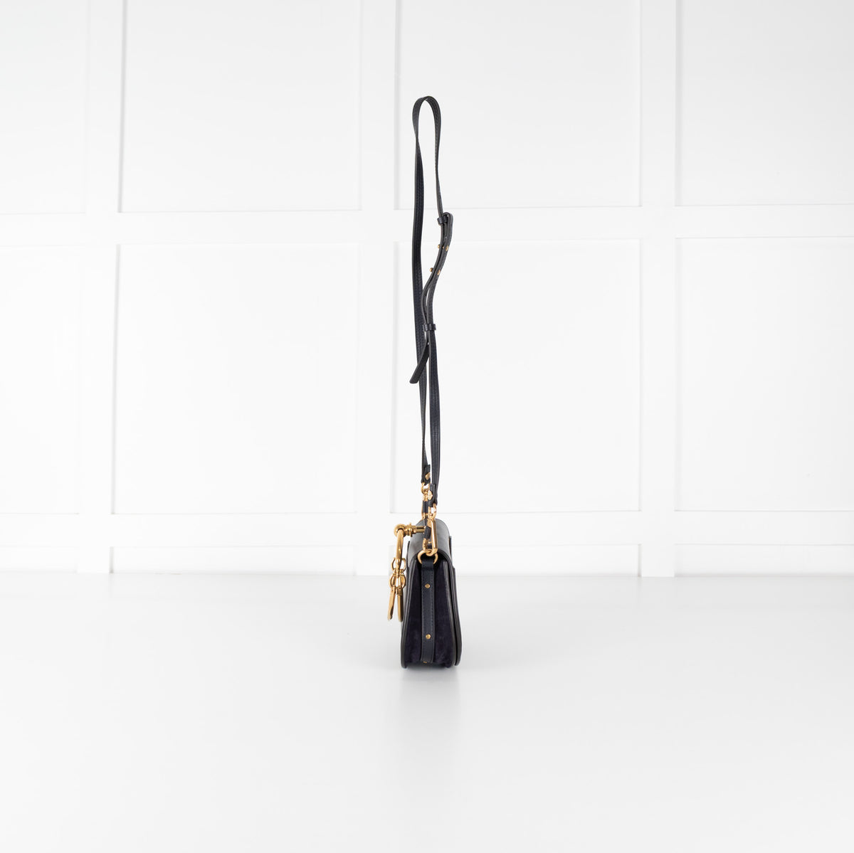 Chloe Midnight Blue Gold Bracelet Nile Bag