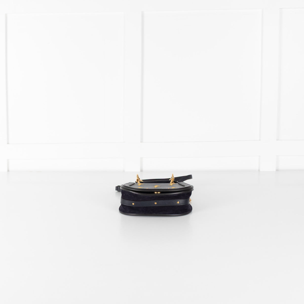 Chloe Midnight Blue Gold Bracelet Nile Bag