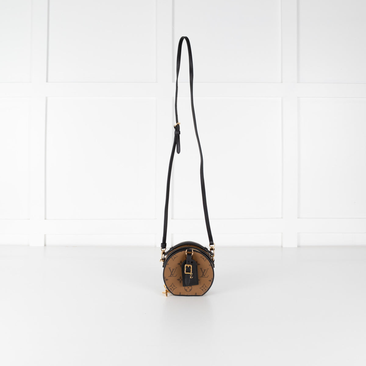 Louis Vuitton Beige Monogram Petit Boite Chapeau Crossbody Bag