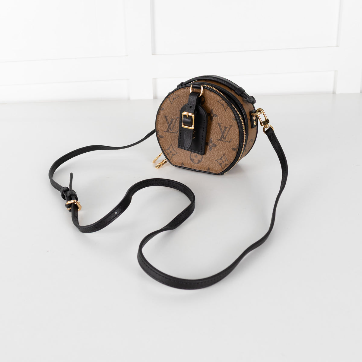 Louis Vuitton Beige Monogram Petit Boite Chapeau Crossbody Bag