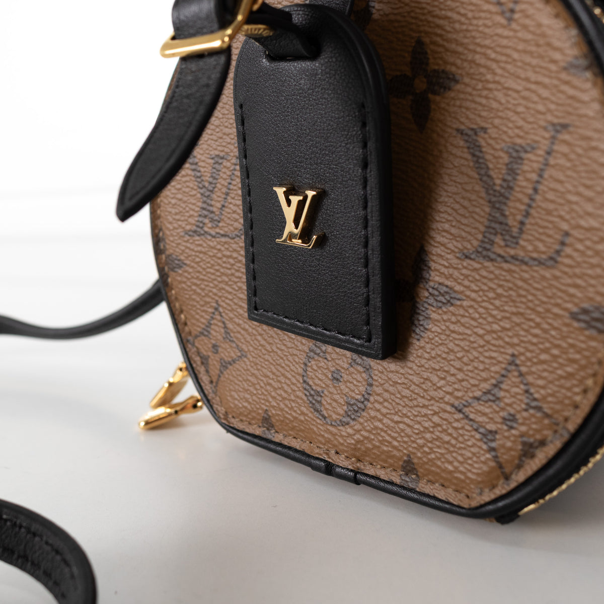 Louis Vuitton Beige Monogram Petit Boite Chapeau Crossbody Bag