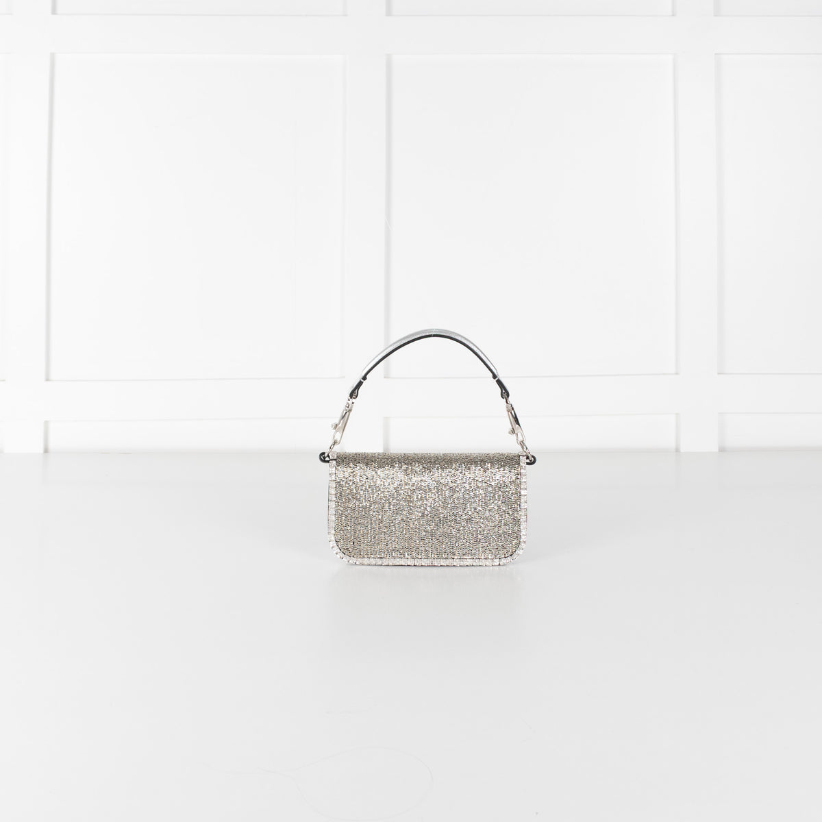 Valentino Garavani Loco Small Crystal Ecrusted Shoulder/Cross Body Bag
