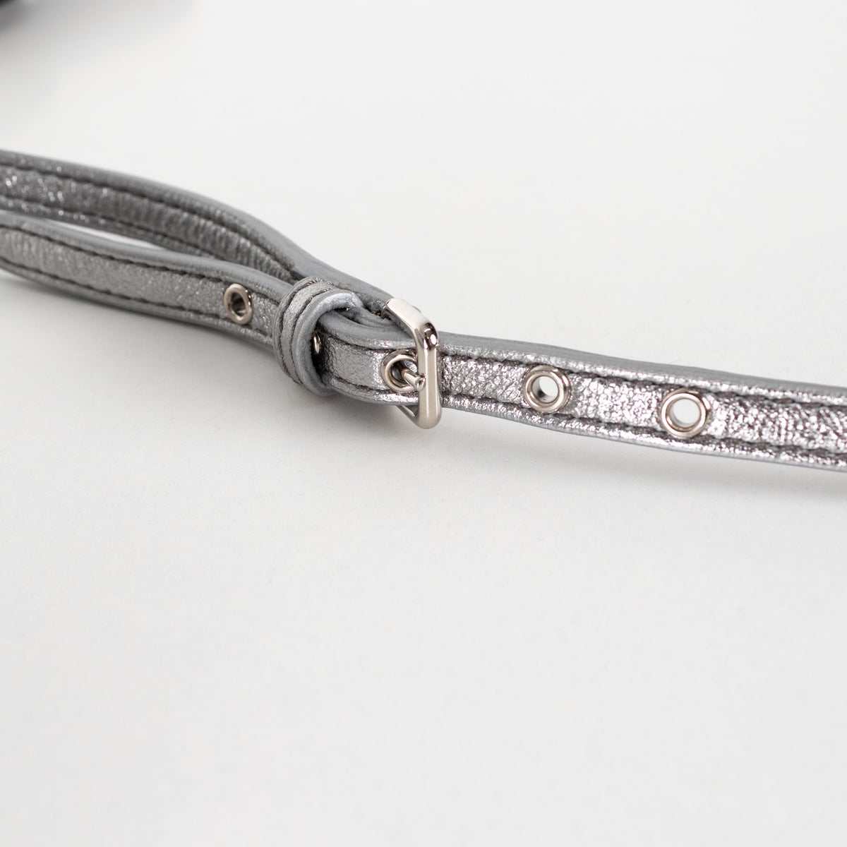 Miu Miu Silver Matelasse Leather Camera Crossbody Bag