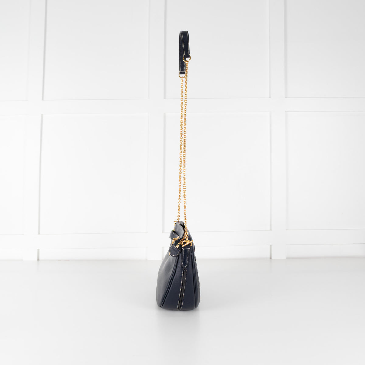 Mulberry Navy  Brockwell Silky Calf  Bag