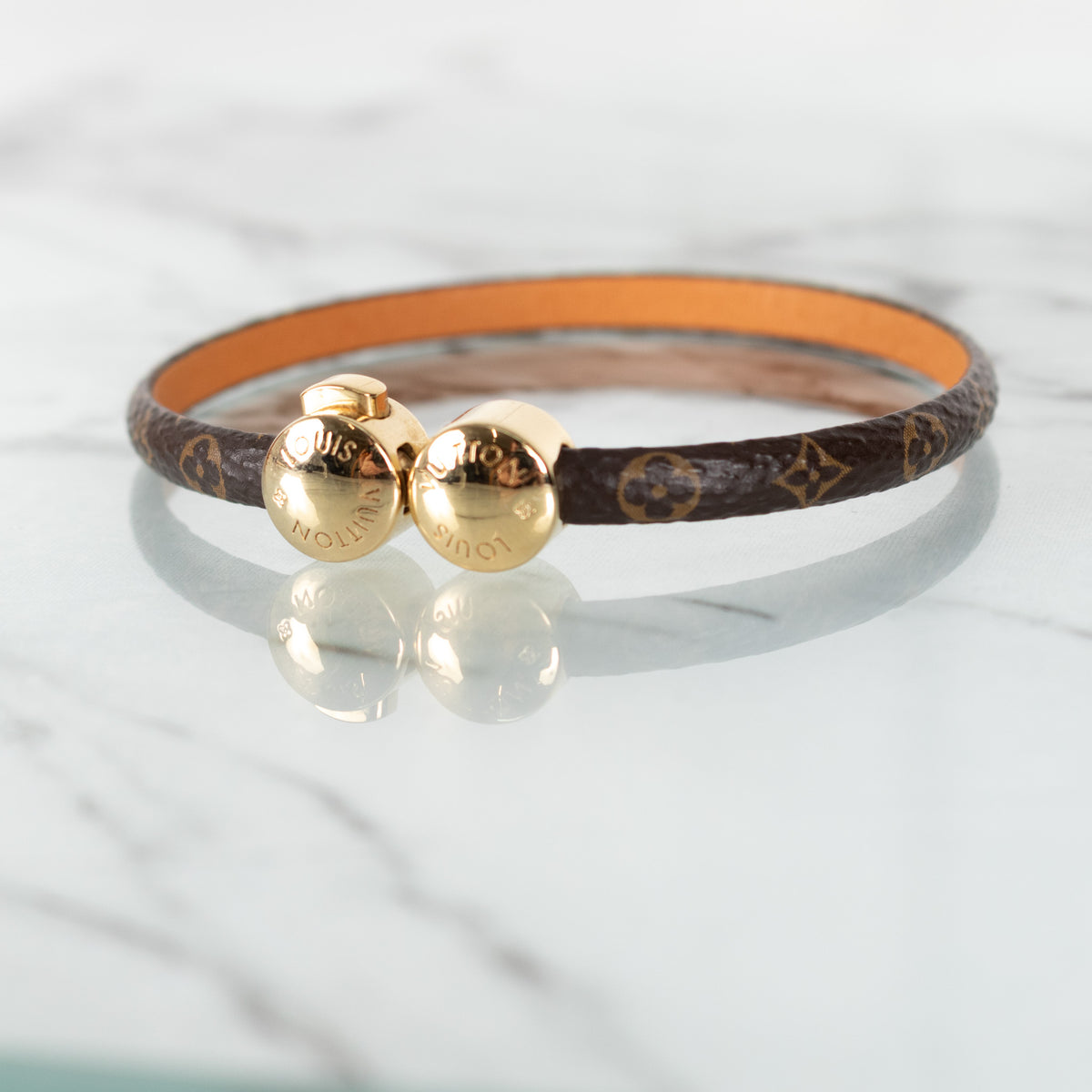 Louis Vuitton Historic Mini Monogram Bracelet (Size 19)