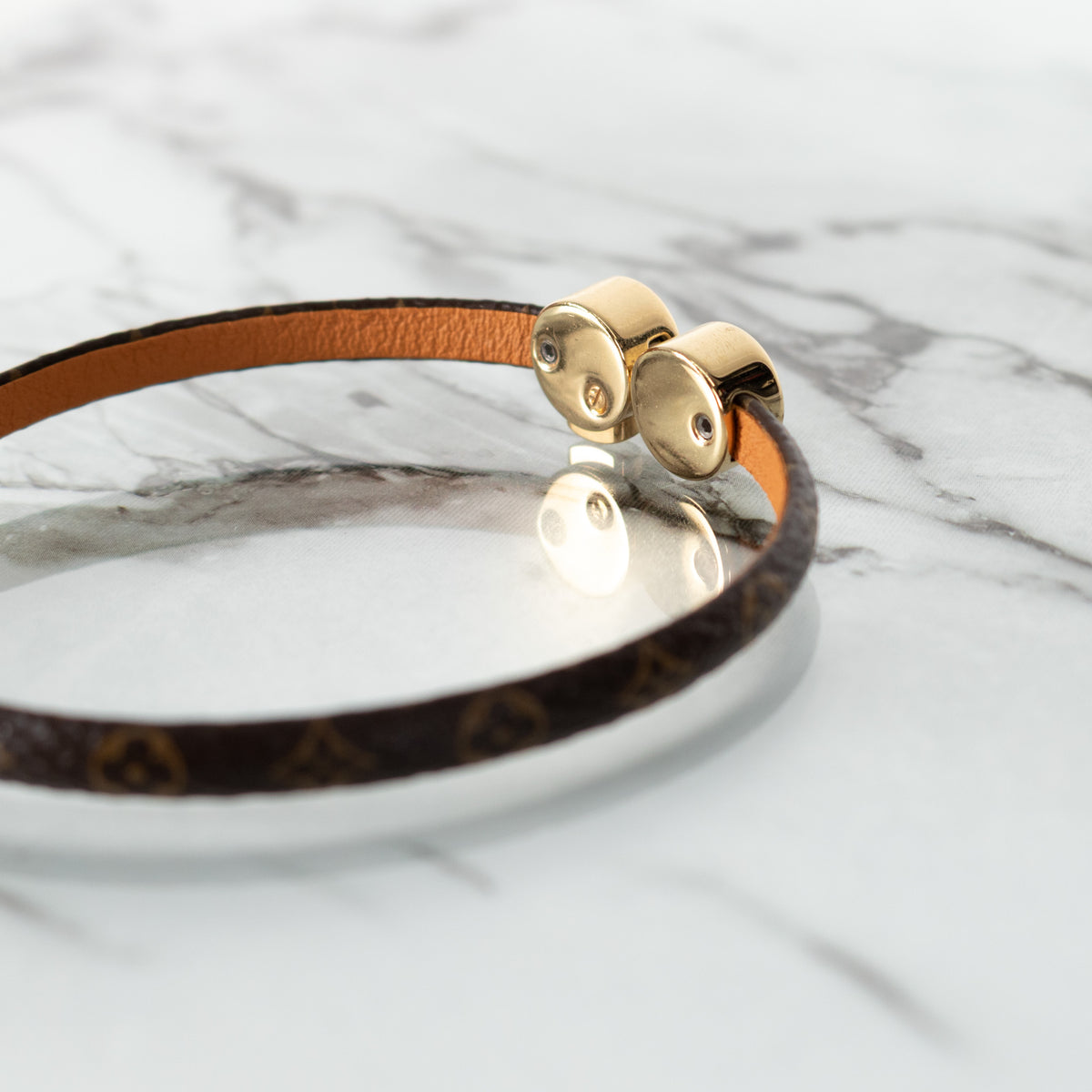 Louis Vuitton Historic Mini Monogram Bracelet (Size 19)