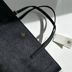 Tory Burch Black Emerson Tote Bag