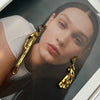 Completed Works Dreams of Mercury Gold Vermeil Asymmetric Melted Earrings