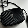 Saint Laurent Black Camera Lou Medium Bag