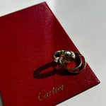 Cartier 18ct Pale Gold Or Amour Et Trinity Ring