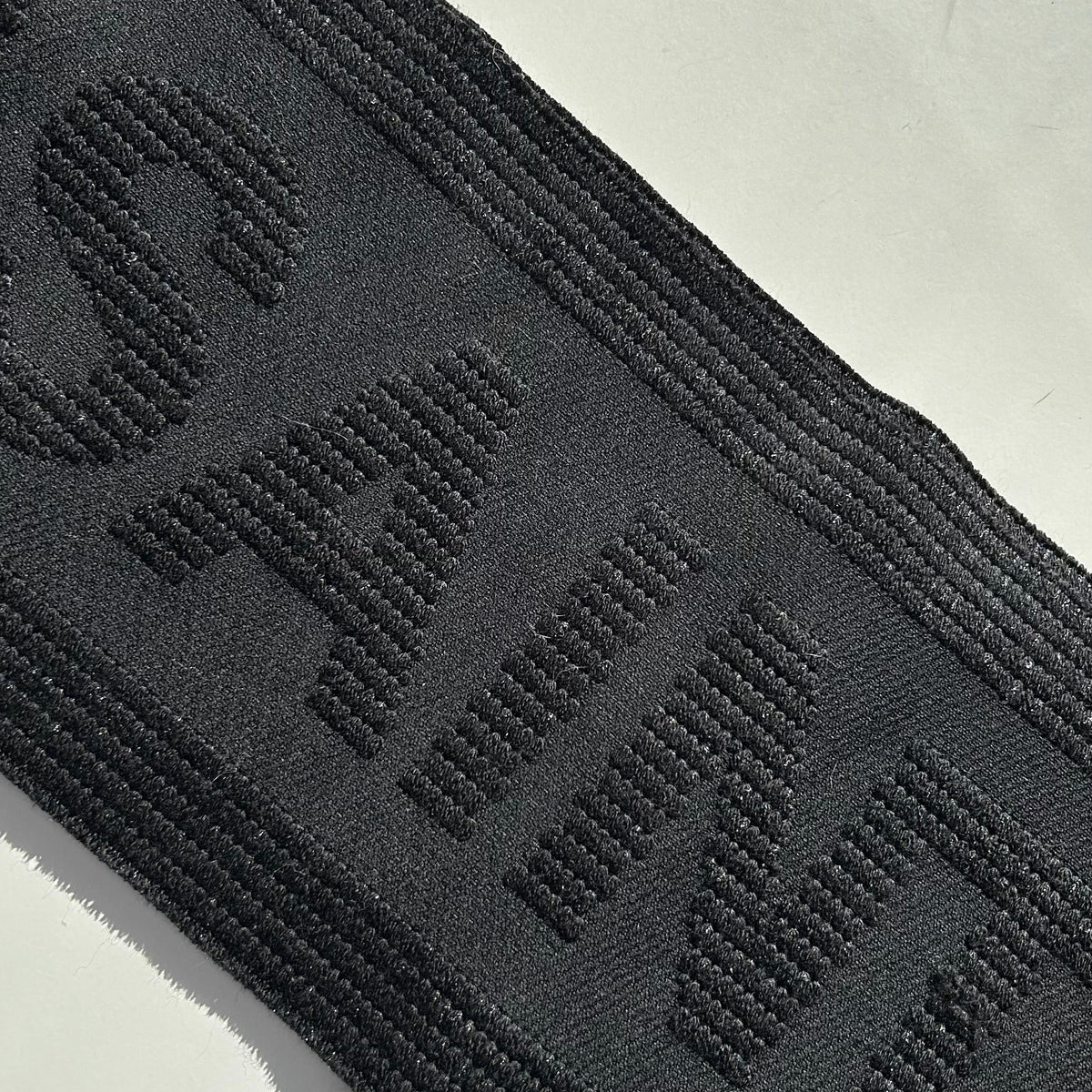 Saint Laurent Fringed Scarf With Logo interwoven