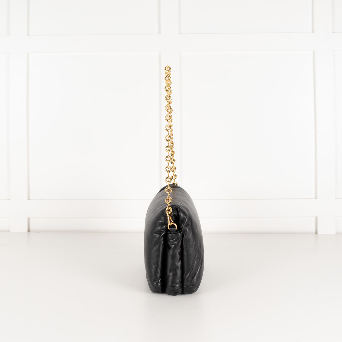 Loewe Goya Black Puffer Shoulder Bag