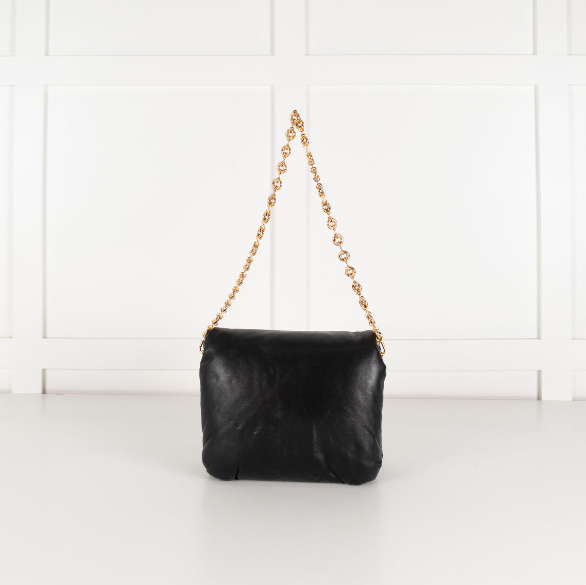 Loewe Goya Black Puffer Shoulder Bag