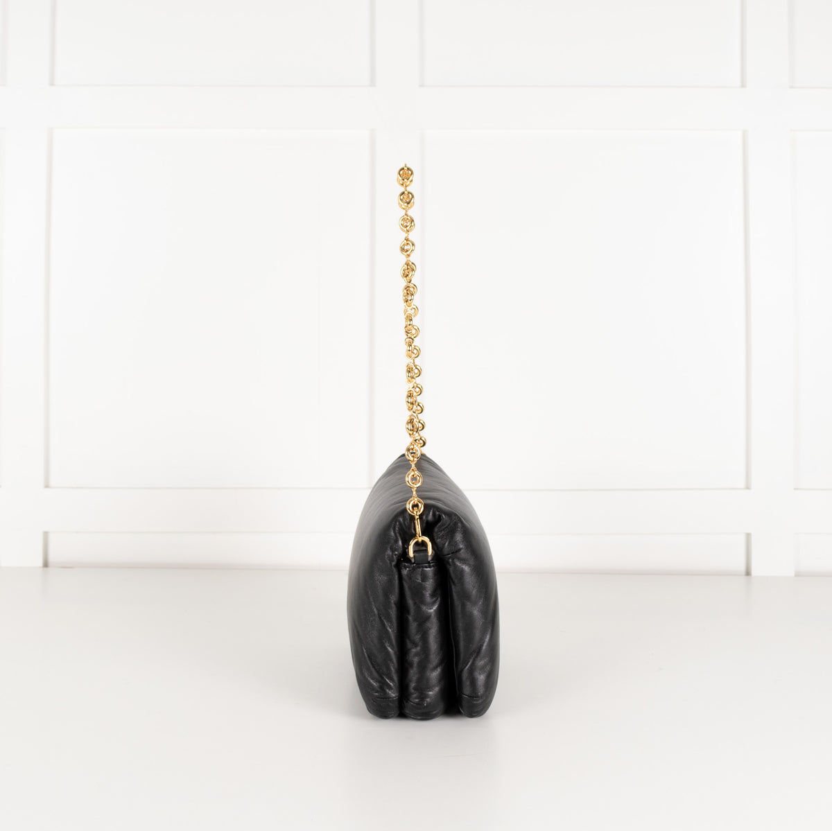 Loewe Goya Black Puffer Shoulder Bag