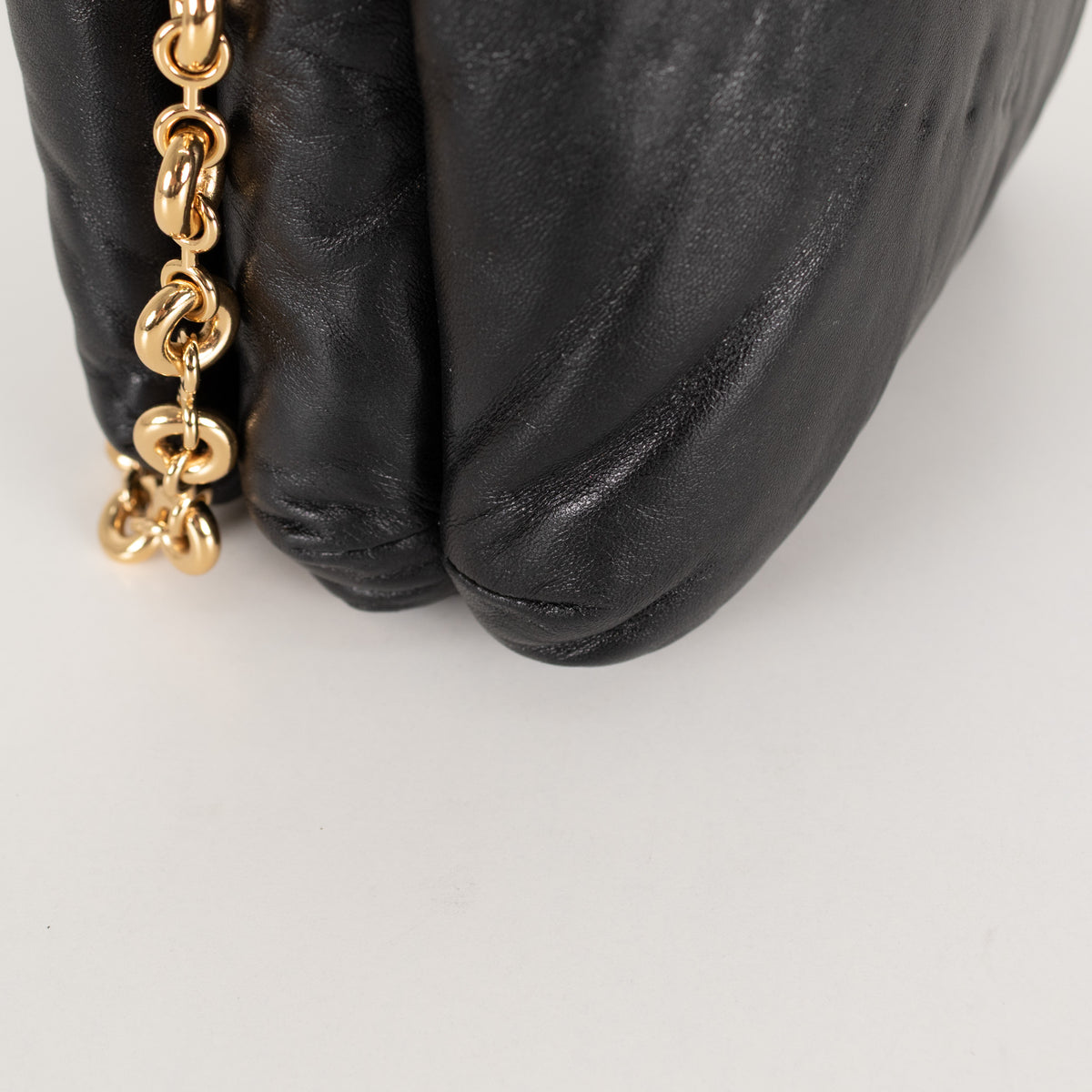 Loewe Goya Black Puffer Shoulder Bag