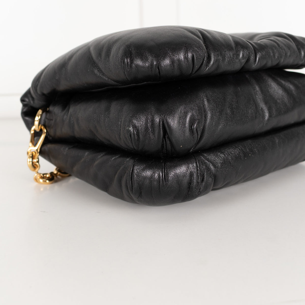 Loewe Goya Black Puffer Shoulder Bag