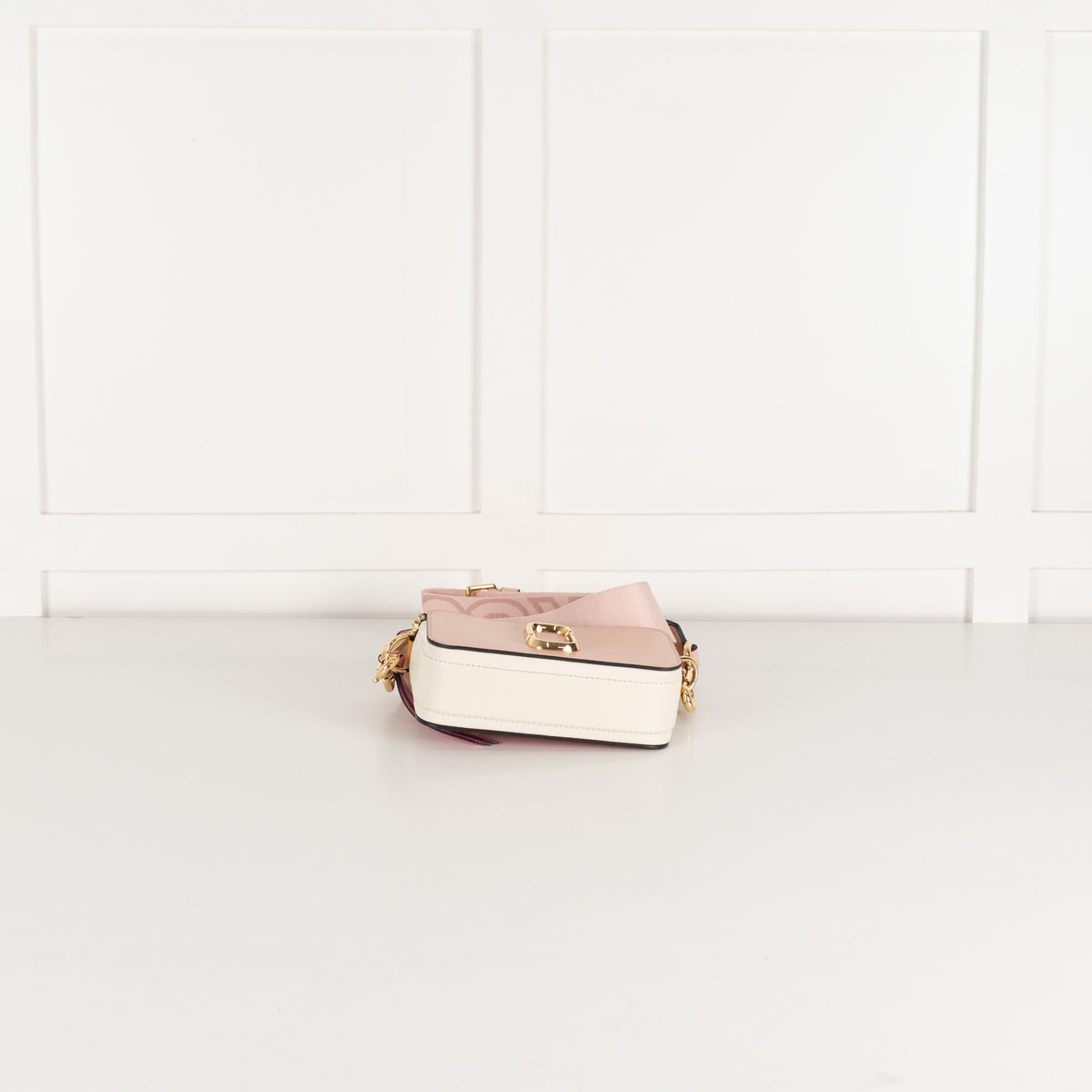 Marc Jacobs Light Pink Yellow Snapshot Camera Bag