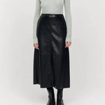 Jakke Molly Midi Skirt in Black