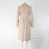 Escada Oatmeal Cashmere Tailored Coat