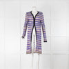 Missoni Purple Knitted Cardigan