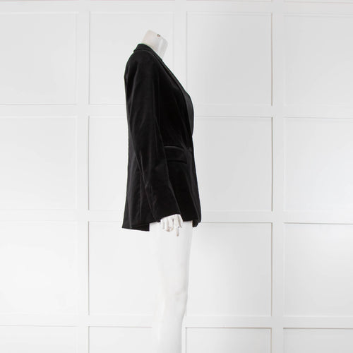 Strenesse Black Velvet Tuxedo Jacket