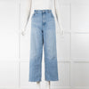 DL1961 Hepburn Wide Leg Blue Jeans