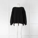 Nili Lotan Black Nebelo Cashmere Jumper