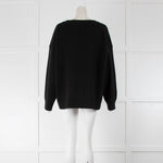 Nili Lotan Black Nebelo Cashmere Jumper