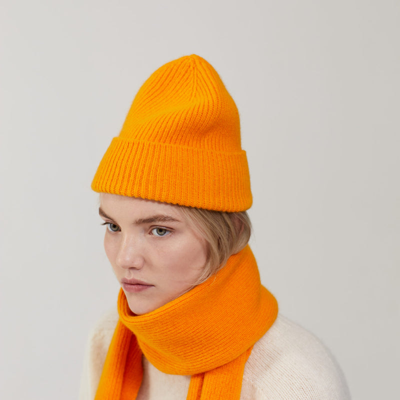 Le Bonnet 'Le Grand Bonnet' in Orange Peel