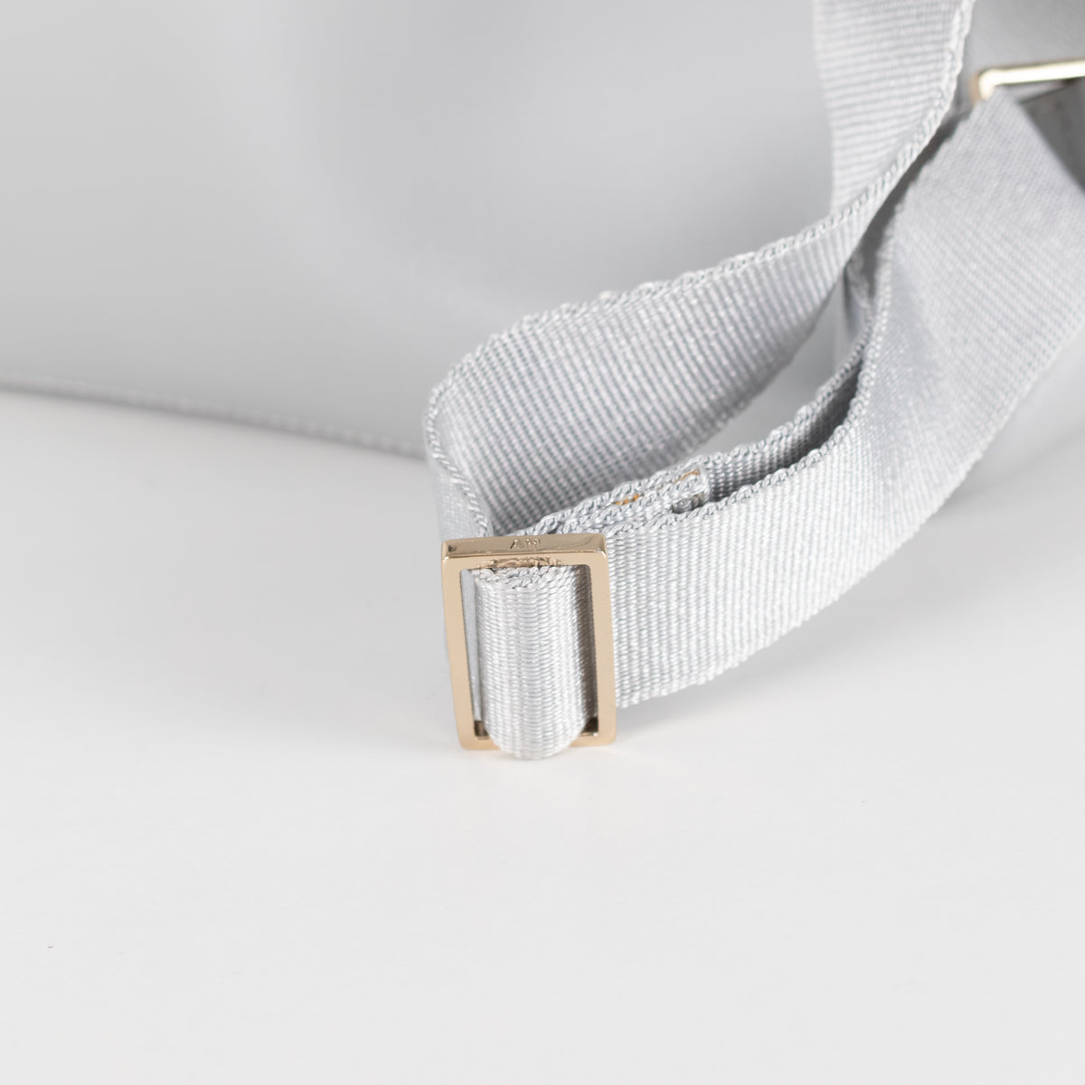 Anya Hindmarch Grey Smiley Face Detail Backpack