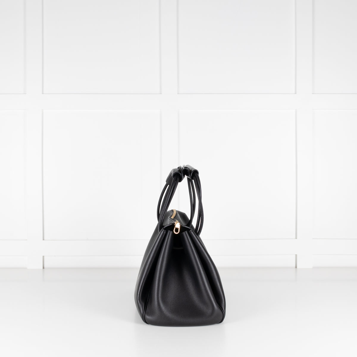 Loewe Black Leather Large Madrid Bag