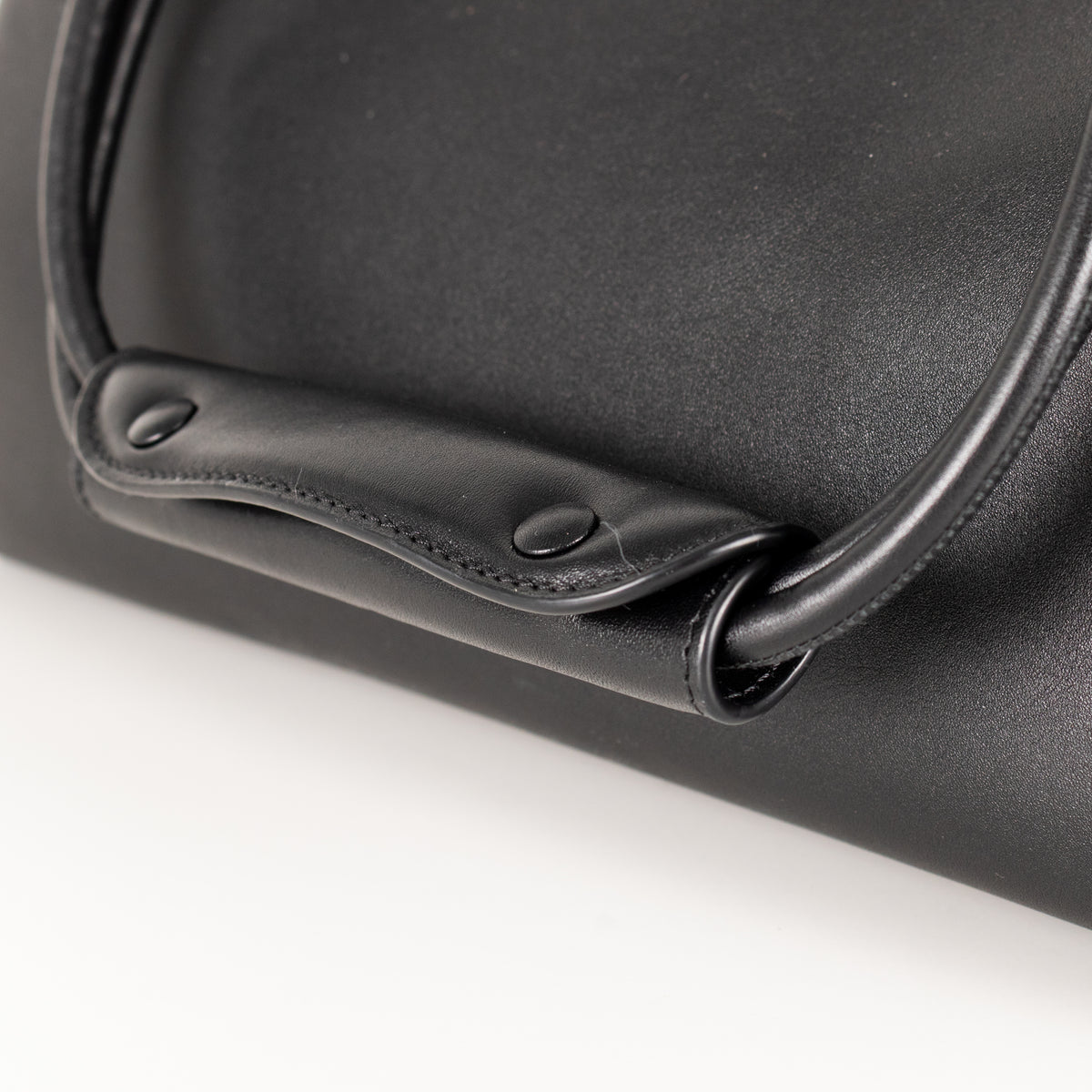 Loewe Black Leather Large Madrid Bag