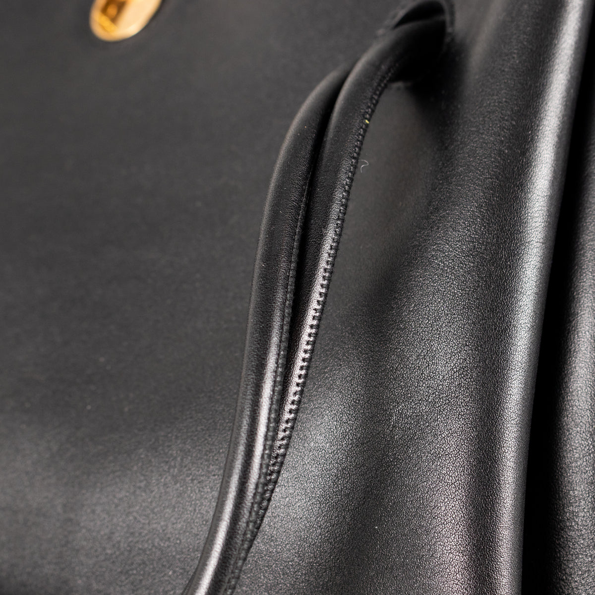 Loewe Black Leather Large Madrid Bag