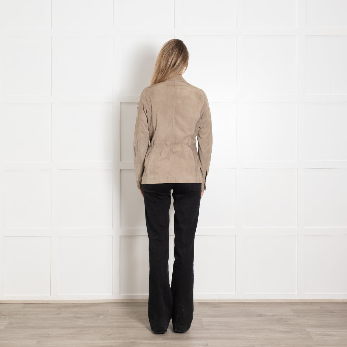 Belstaff Beige Suede Flying Jacket