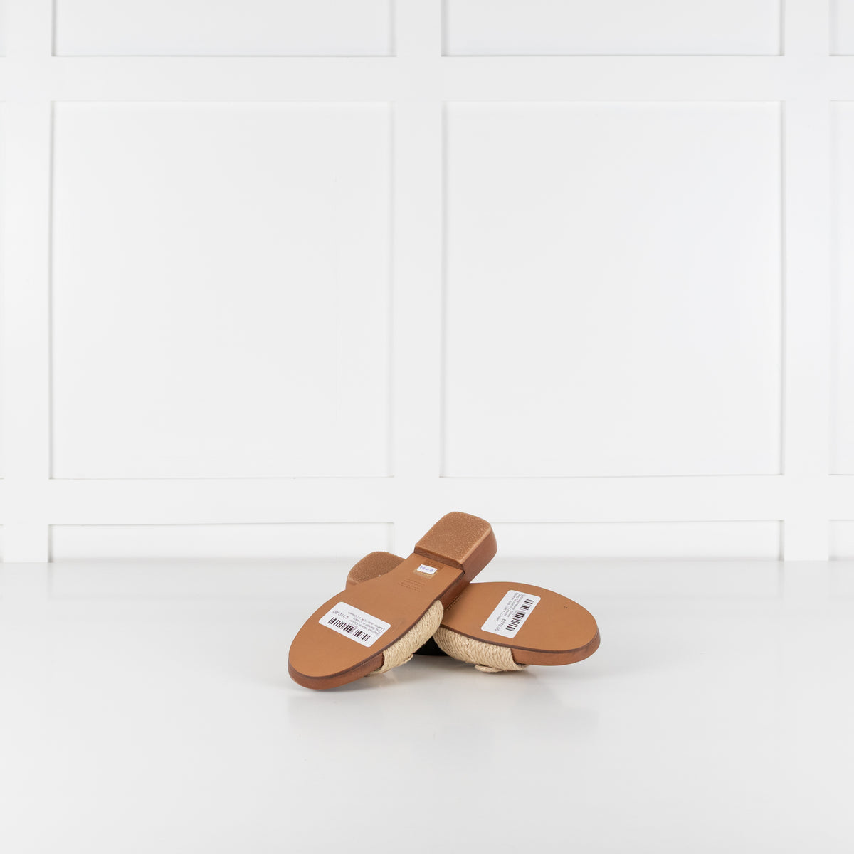 Gabriela Hearst Clover Clog Sandal in Cream Leather Jute