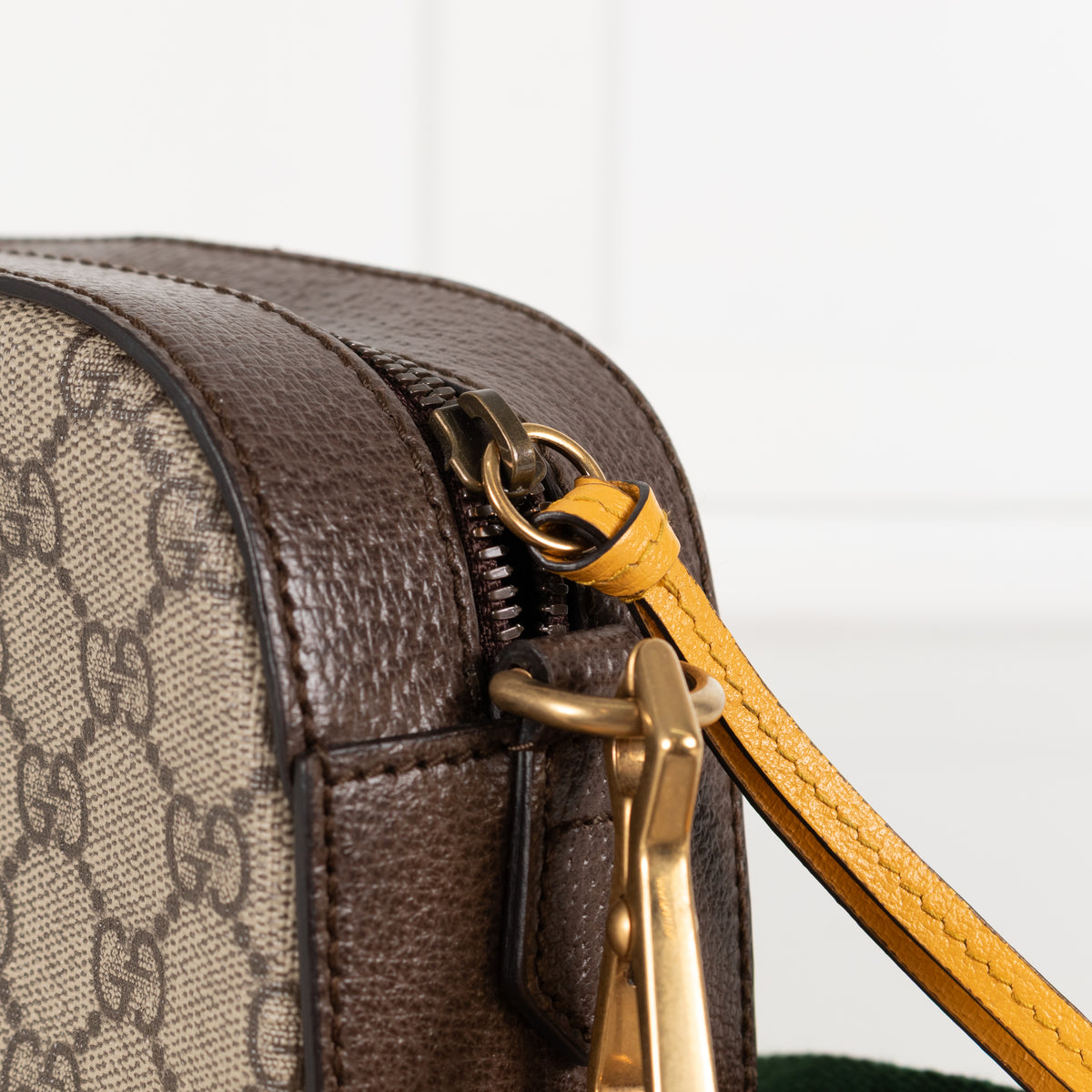 Gucci Brown GG Supreme Neo Vintage Camera Bag