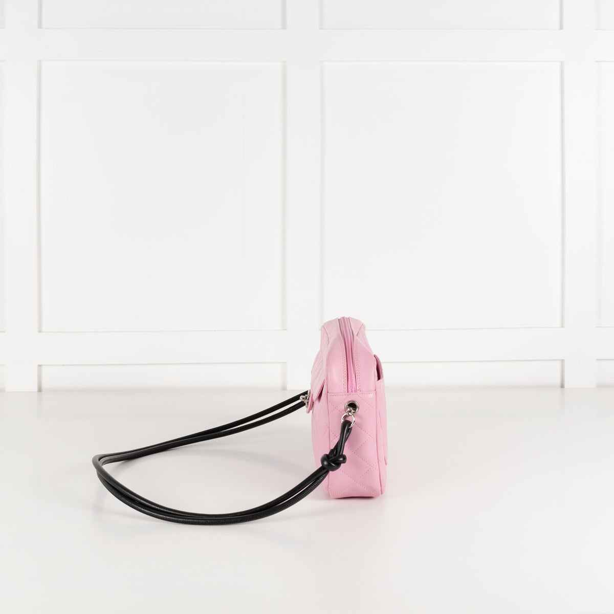 Chanel Pink and Black Cambon Shoulder Bag