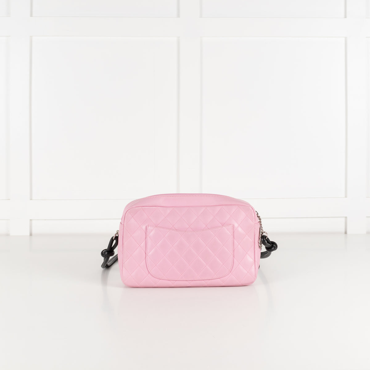 Chanel Pink and Black Cambon Shoulder Bag