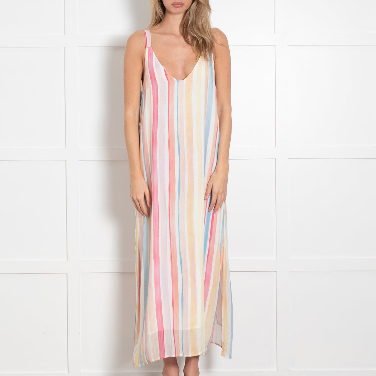 Bella Dahl Candy Stripe Maxi Sundress